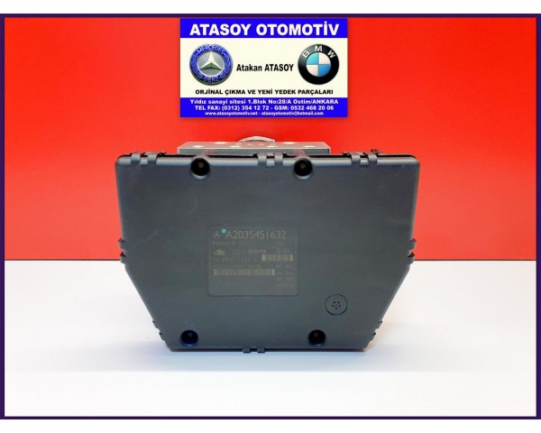 MERCEDES W203 ABS BEYNİ 2035451732 2035451632 0044313812 0044310512 0034319312 A2035451732 A2035451632 A0044313812 A0044310512 A0034319312 10094715133 10039923584 10020402904 W203 ESP BEYNİ